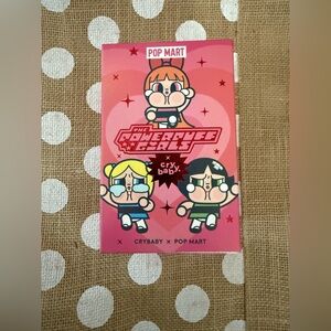 Pop Mart Powerpuff Girls Crybaby figure.